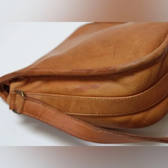 Vintage Coach Cafe flap cross body bag - Picture 5 of 16